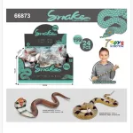 Zabawka Snake Model Wąż Skacząca TPR 34x2cm