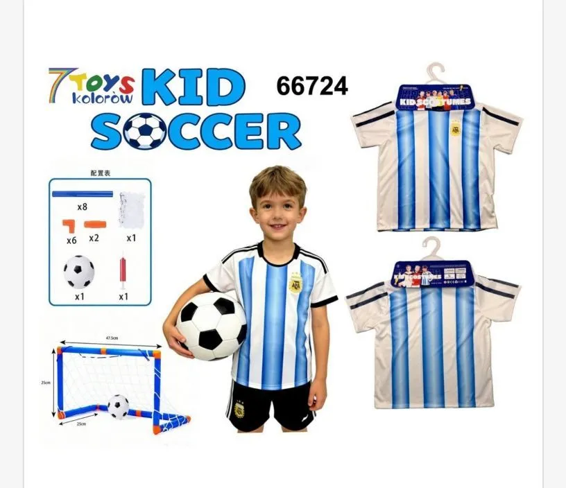 Kostium Piłkarski Argentyna dla Dzieci 7Toys Kid 66724