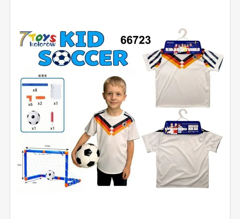 Strój piłkarski dla dzieci 7Toys Kid Soccer 66723