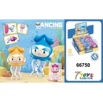 Tancerki Ośmiornice 7Toys Kolorowe 7cm 18szt