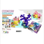 Magnetyczne klocki Magic Forest 100 pcs 2.0 cm 7Toys