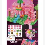 7 Toys kolorowe klocki magnetyczne Dreamy Castle 150 pcs 2.0cm