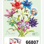 Zestaw klocków 7Toys kwiaty bukiet 66807 6+