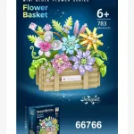 Botanibricks Flower Basket 783 Mini Bloki Kwiatowy Kosz 6+