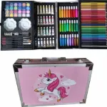 Zestaw Artystyczny Unicorn Różowy w Walizce