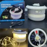 Lampa kempingowa Atmosphere 69LED solarna z RGB