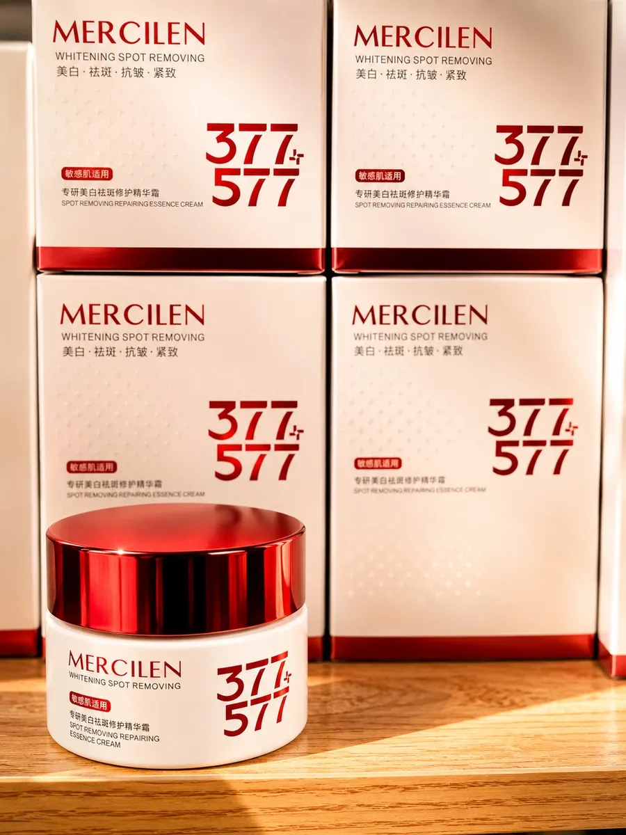 Krem wybielający MERCILEN 377+ 120ml do twarzy