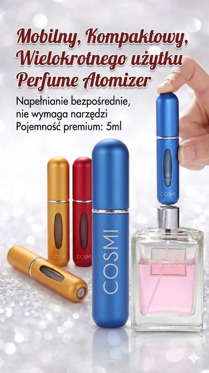 Mobilny Atomizer do Perfum COSMI 5ml