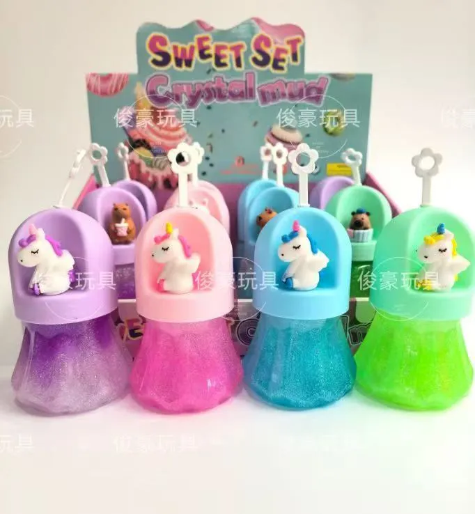 Zestaw Sweet Set Crystal Mud z Jednorożcami 12 szt