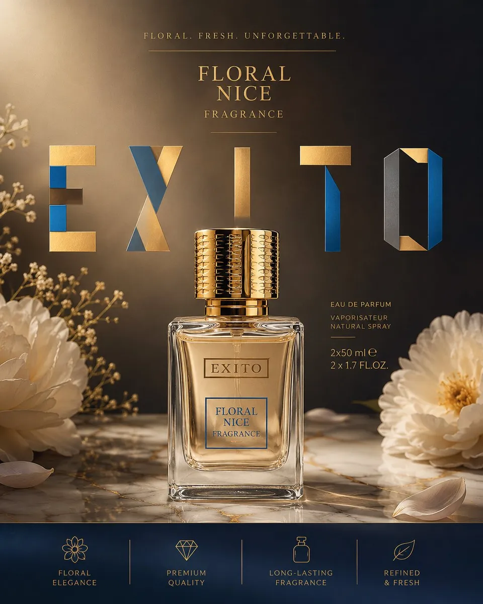 Zestaw perfum Exit Floral Nice 2x50ml Eau de Parfum