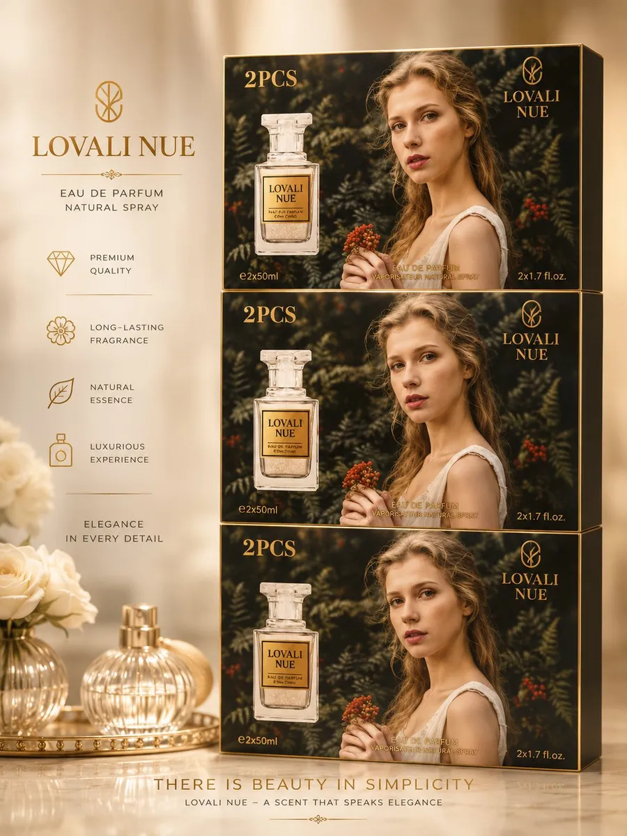 Lovalili Nue Eau de Parfum Natural Spray Zestaw 2x50ml