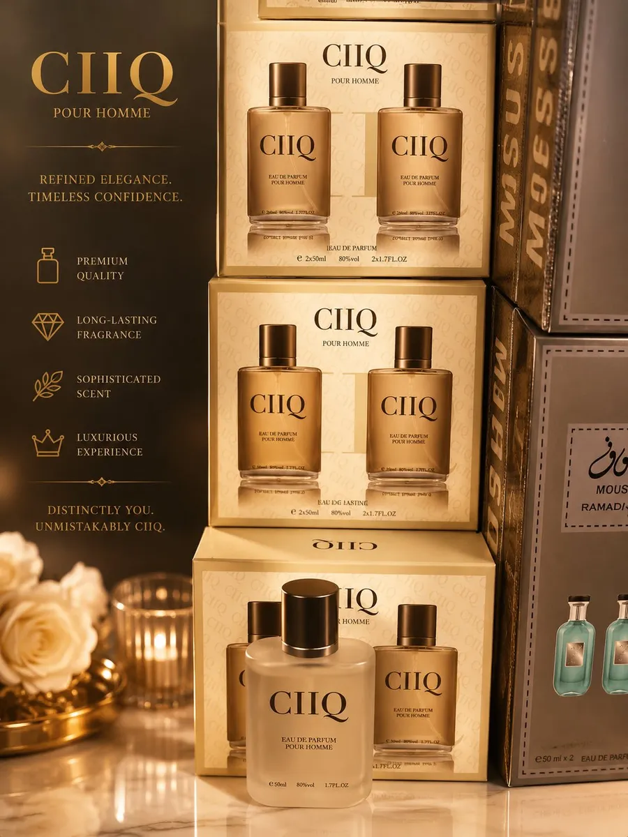 CIQ Pour Homme Zestaw Perfum 2x50ml Eau de Parfum
