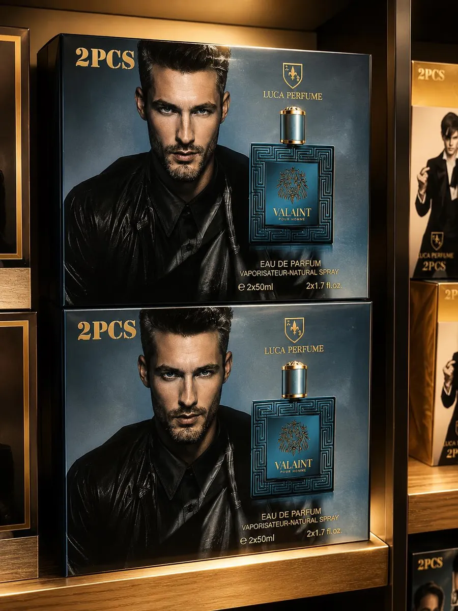 Zestaw 2x50ml Valaint Eau de Parfum męski granatowy