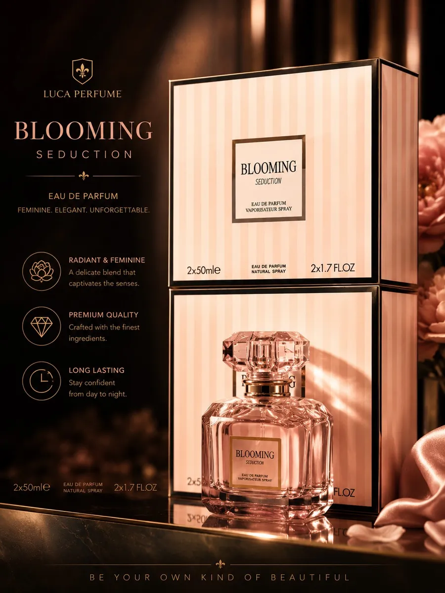 Luca Perfume Blooming Seduction Eau de Parfum Zestaw 2x50ml
