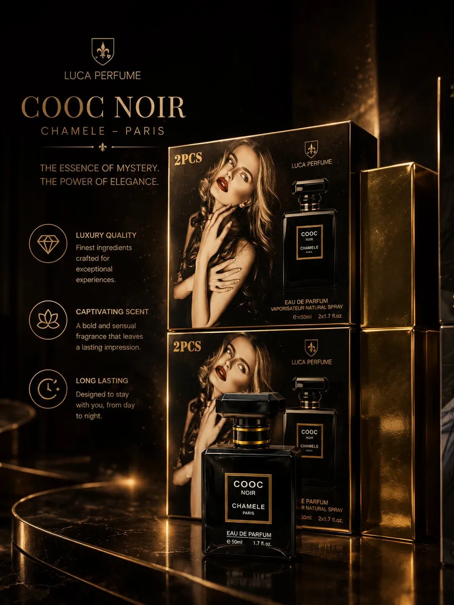Zestaw 2x50ml Cooc Noir Chamele Paris Eau de Parfum