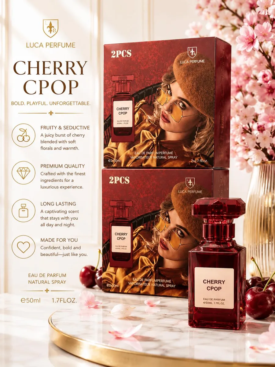 Luka Perfume Cherry Crop Eau de Parfum Zestaw 2x50ml
