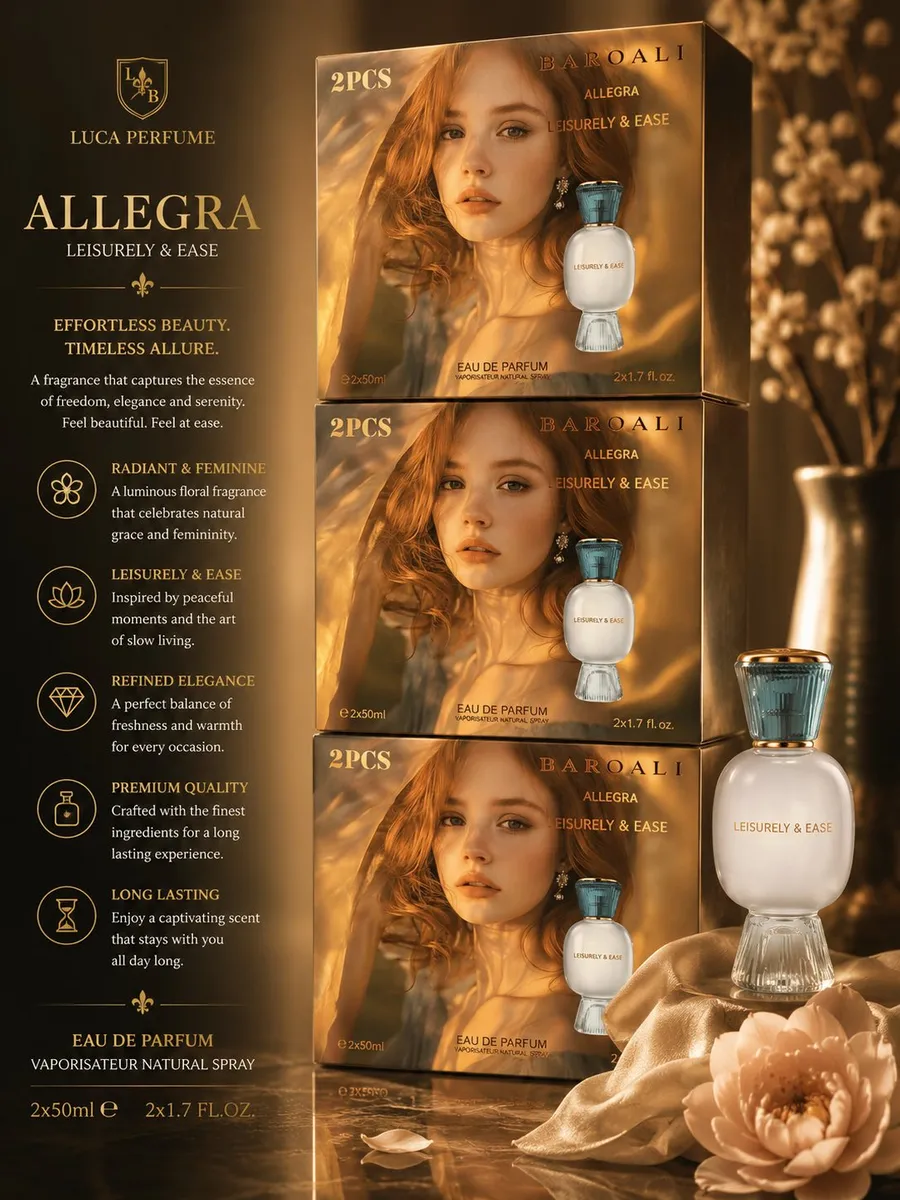 Zestaw 2x50ml Allegra Leisurly & Ease Eau de Parfum Baroloali