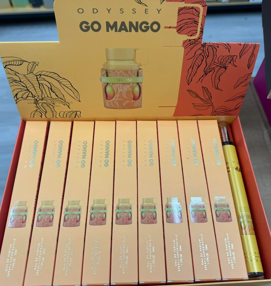 Odyssey Go Mango perfumetki 35ml spray zapach mango