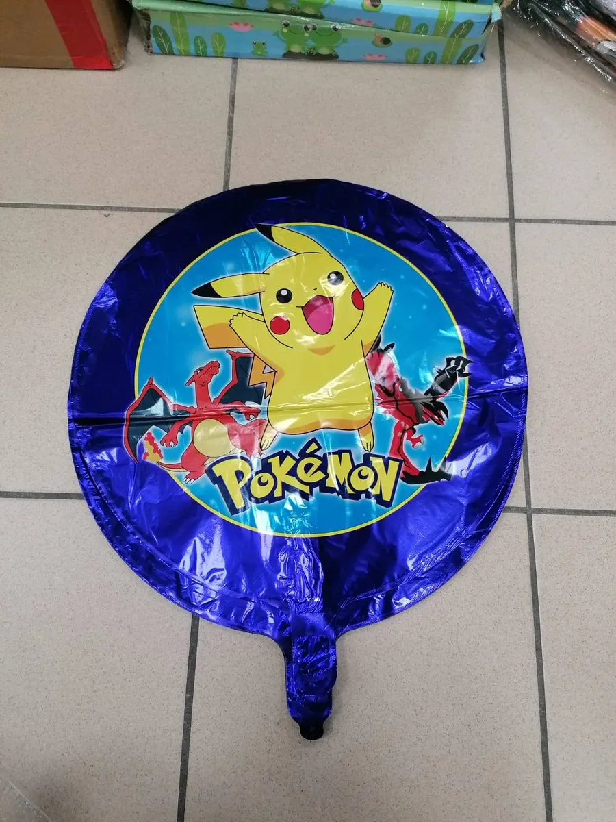 Balon foliowy Pokémon Pikachu granatowy