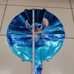 Balon foliowy Stitch Lilo granatowy okrągły 50cm