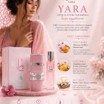 Lattafa Yara EDP Zestaw Perfum Różowy 50+20ml