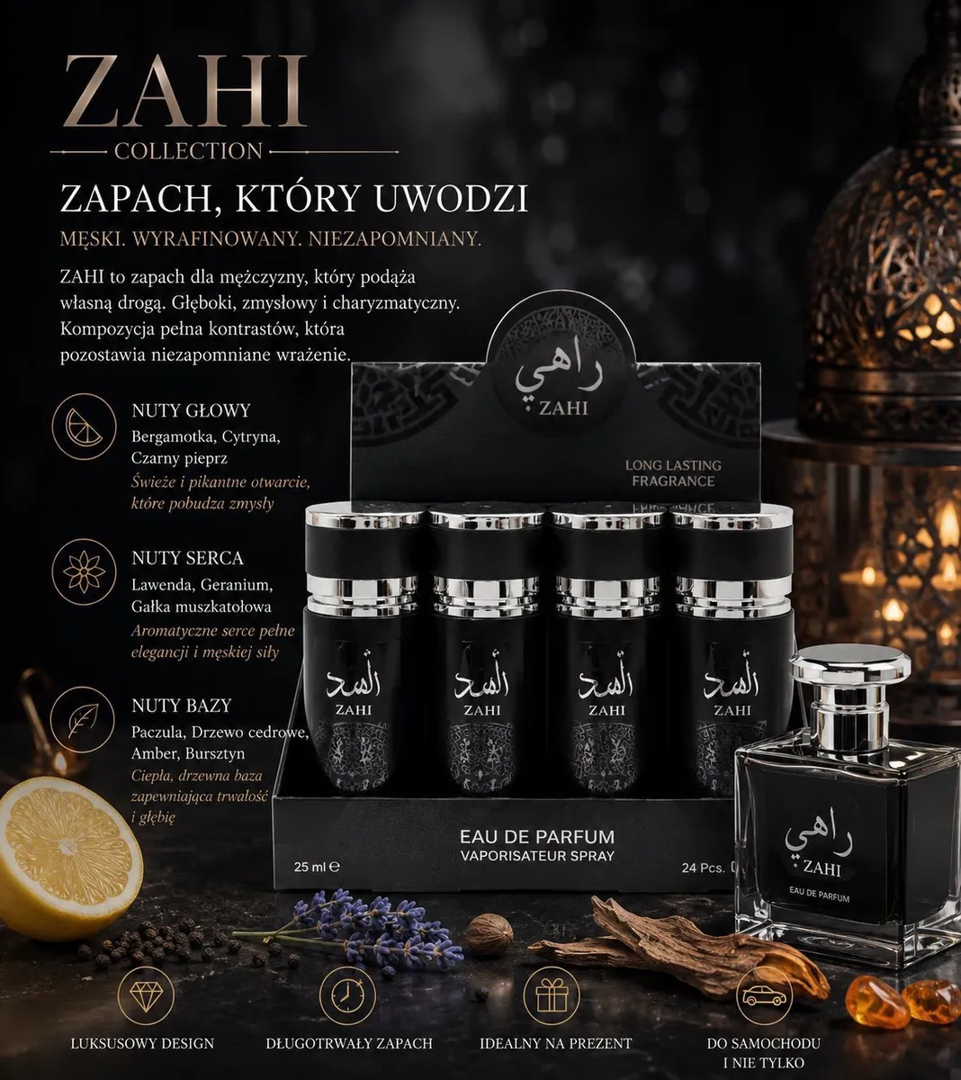 Zahi Mgiełka do ciała Eau de Parfum 25ml Vaporisateur Spray