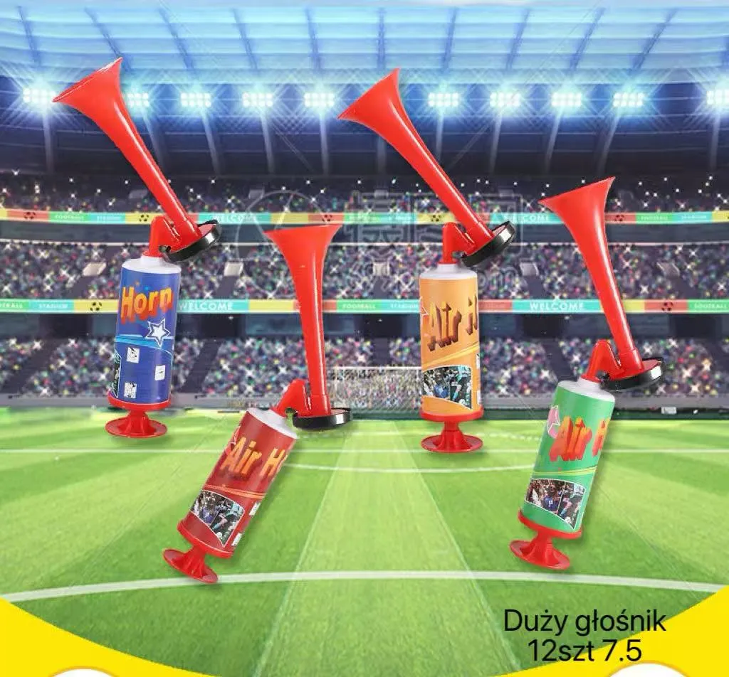 Duży czerwony gwizdek stadionowy 12szt 7.5zł