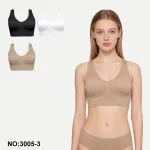OunoOnoo Bielizna damska bezszwowa beżowa XL-XXL komfortowa