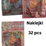 Zestaw naklejek Flip and Fold 3D Scenery 32 szt