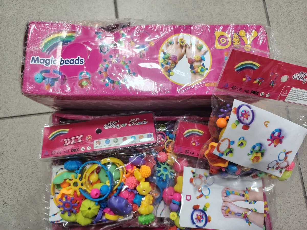 Magic Beads Zestaw Koralików DIY Wielokolorowy 6+