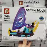 Zestaw klocków Sembo Boco statek 148 elementów 14+