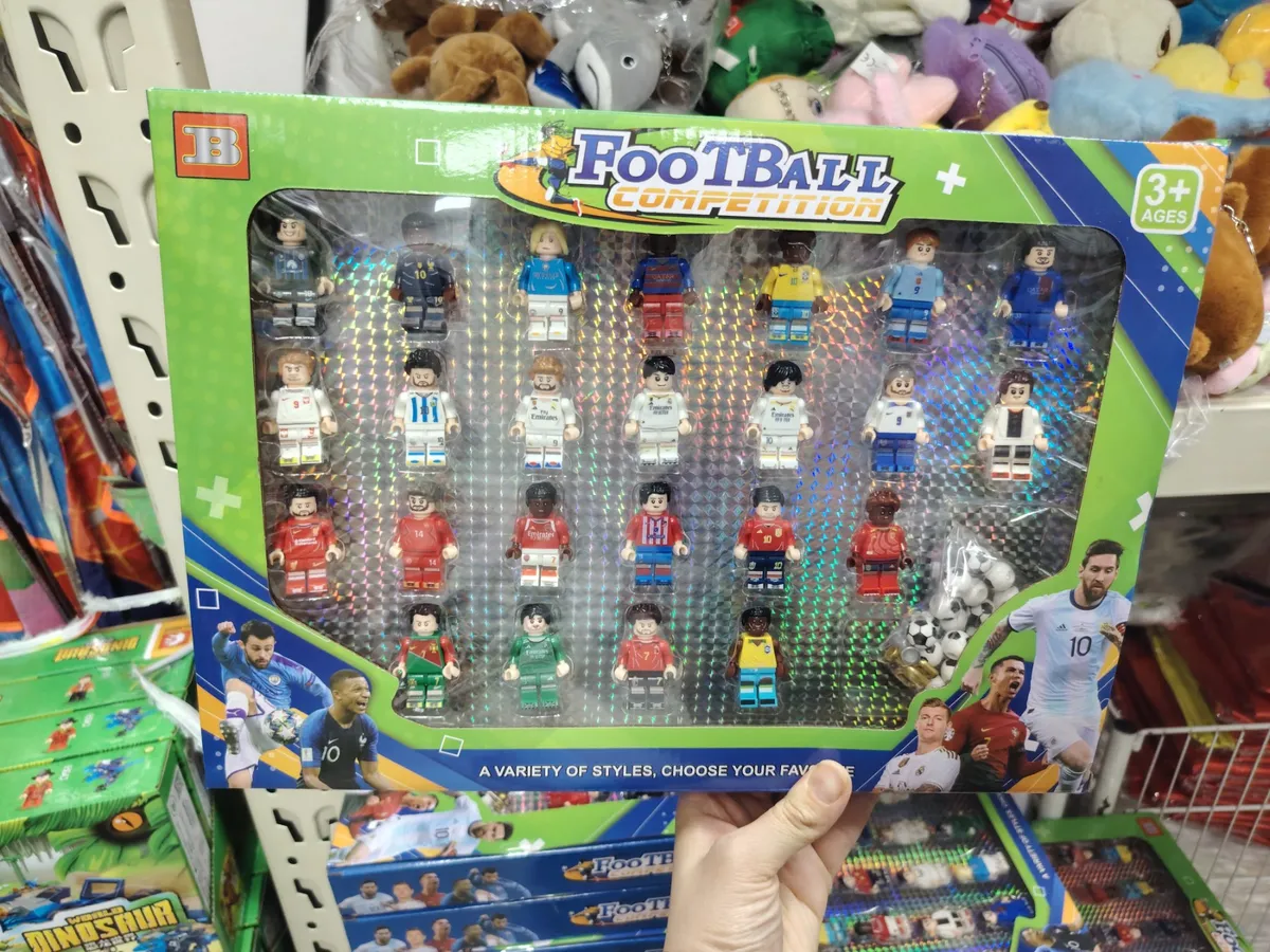 Zestaw klocków piłka nożna Football Competition 3+