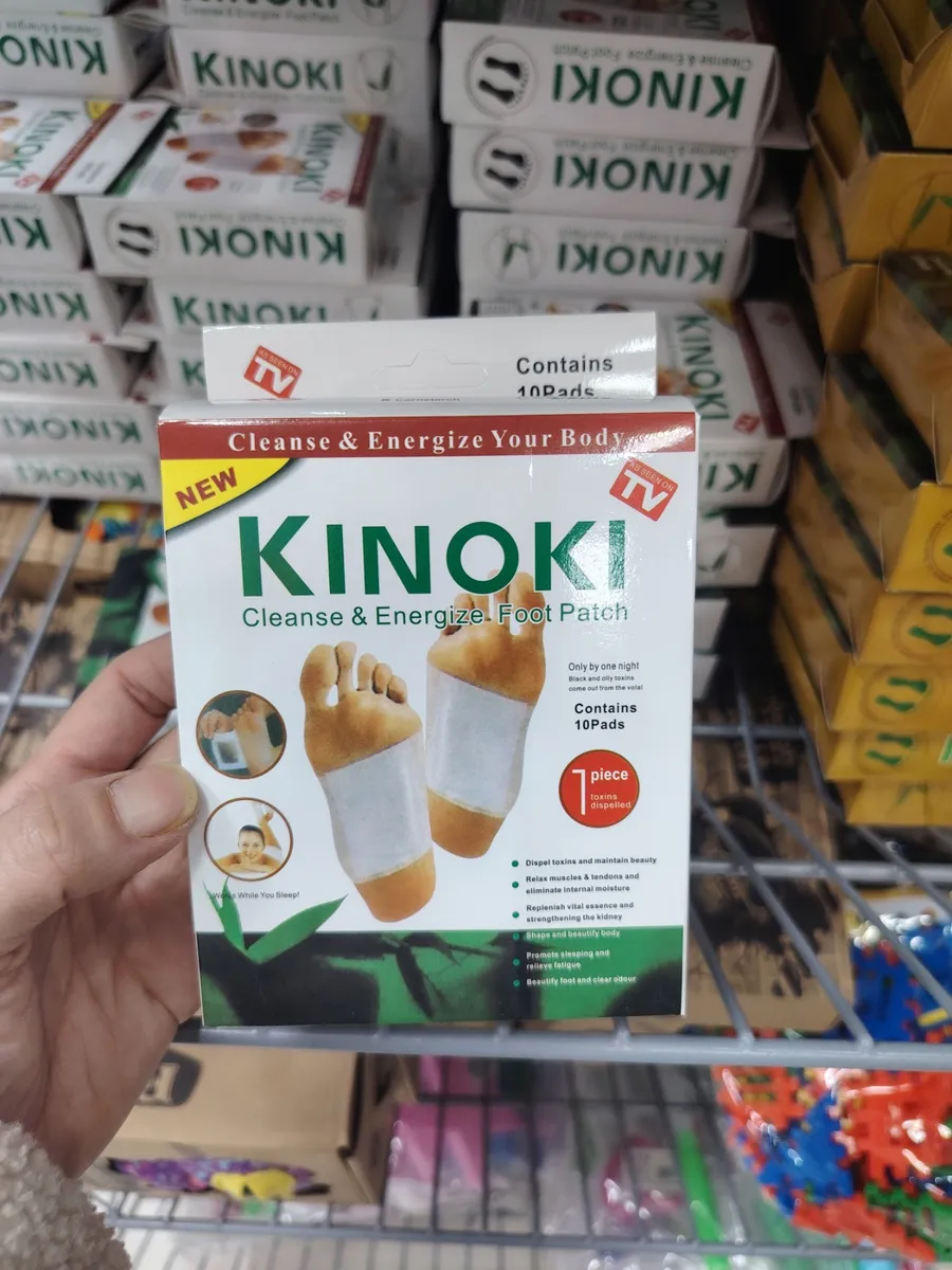 Kinonoki Foot Patch 10 szt. oczyszczające plastry na stopy