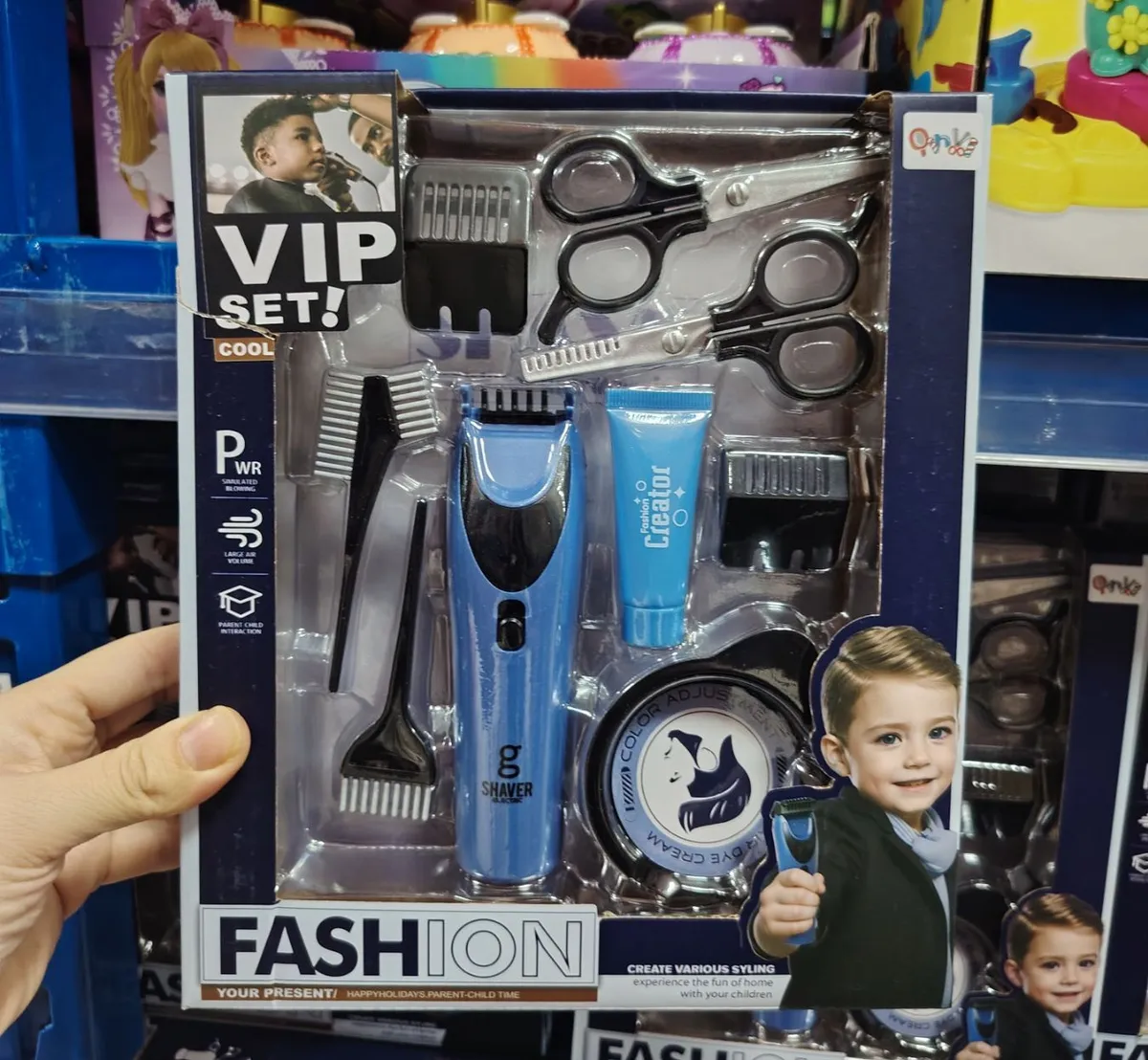 Zestaw zabawek do strzyżenia VIP Cool Fashion dla dzieci