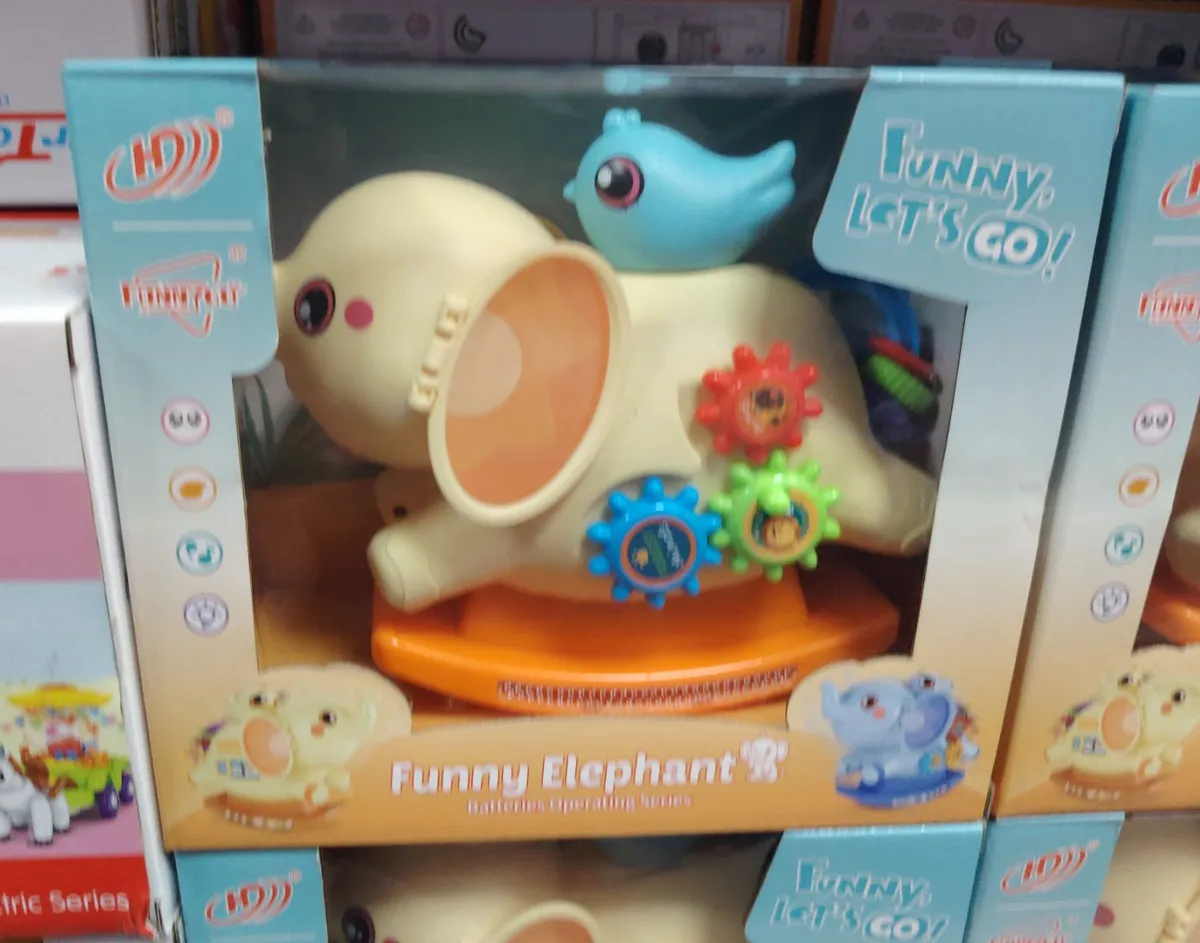 Zabawka interaktywny słoń Funny Elephant DJJ
