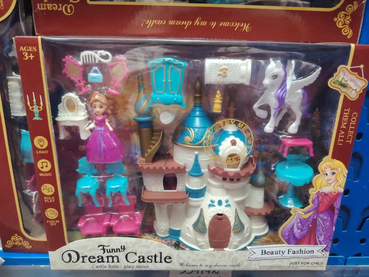 Zabawkowy Zamek Funny Dream Castle Beauty Fashion
