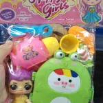 Zestaw zabawek Happy Girls lalka i kuchnia Ages 3+