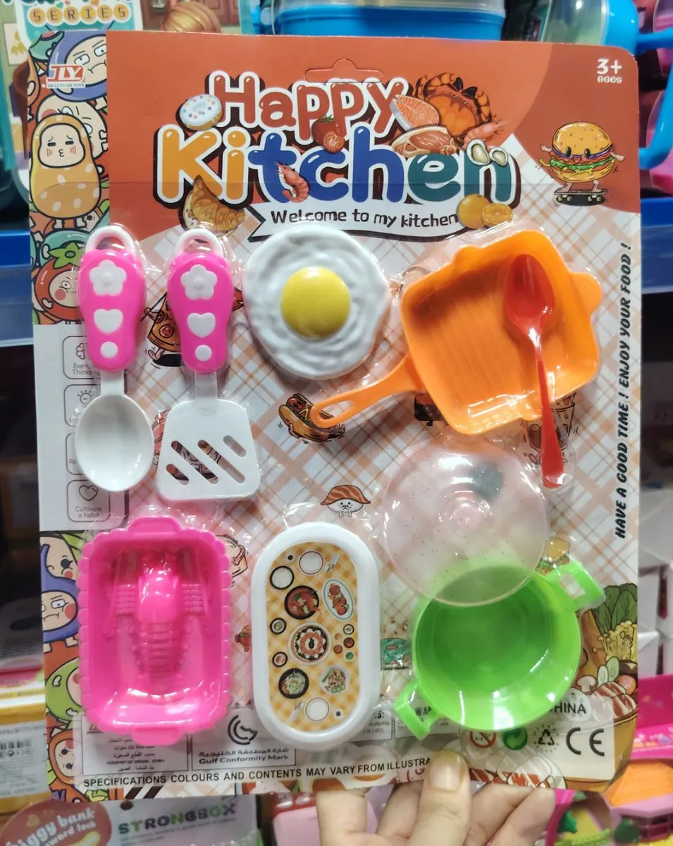 Zabawka Happy Kitchen Zestaw Kuchenny 3+