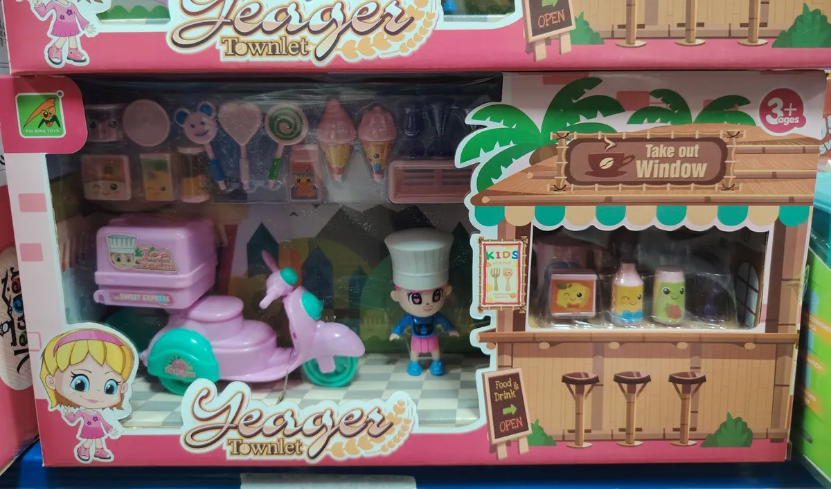 Zestaw zabawek Yeagerger Townlet Ice Cream Take Out 3+
