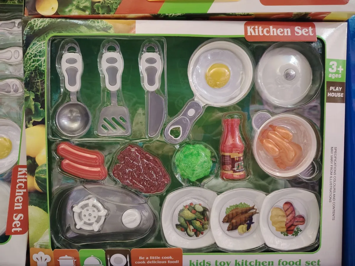 Zestaw Zabawkowy Kuchenny Kitchen Set 3+