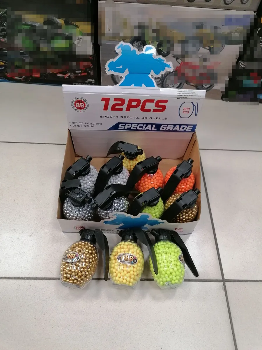 Granaty BB Sports Special Grade z kulkami 12 szt