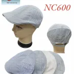 Czapki N&C NC6600 Mix Szare Prążkowane