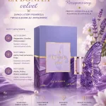 La Bonita Velvet Woda Perfumowana 90ml Fiołkowy Motyl