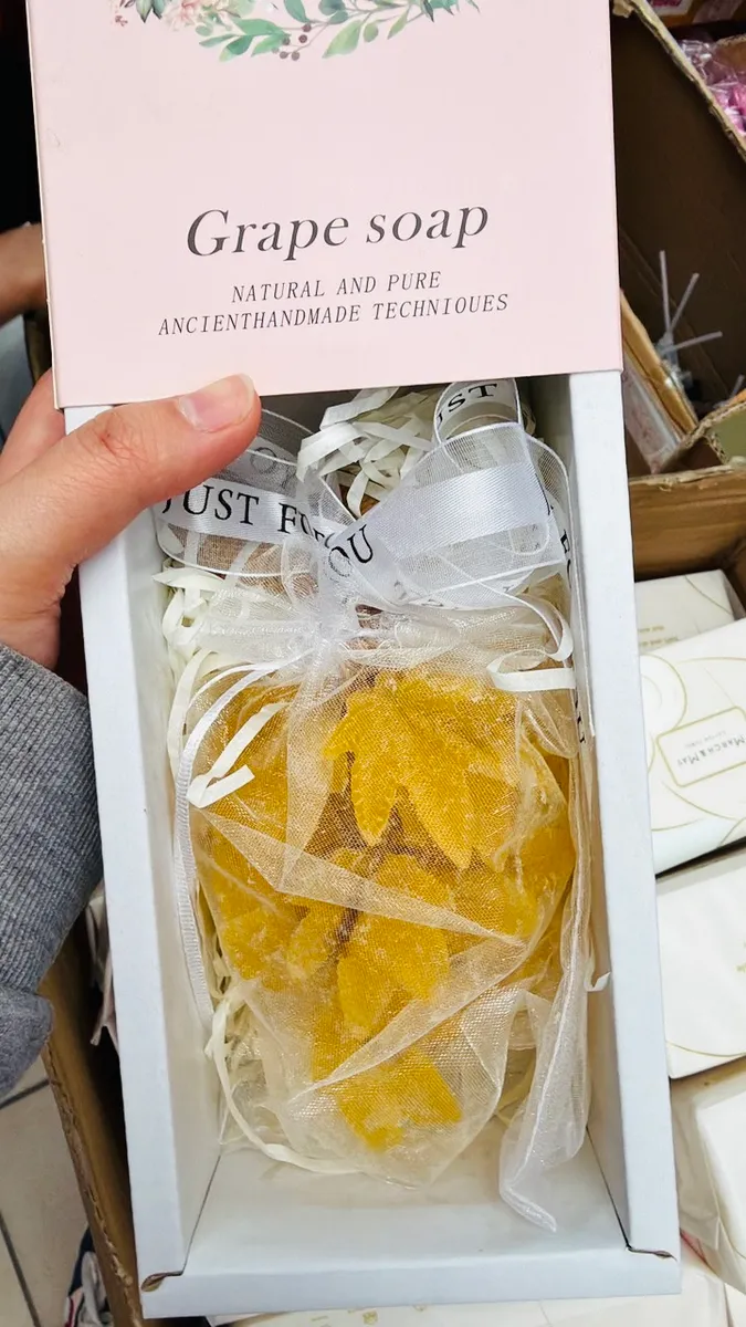 Mydło Winogronowe Naturalne Grape Soap