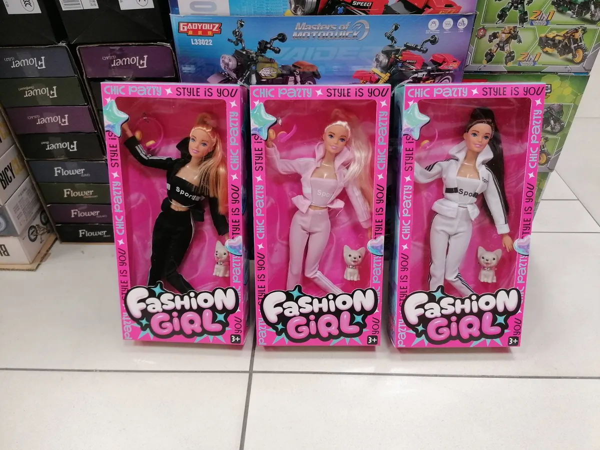 Zestaw 3 lalek Fashion Girl Chic Party Style Is You 3+