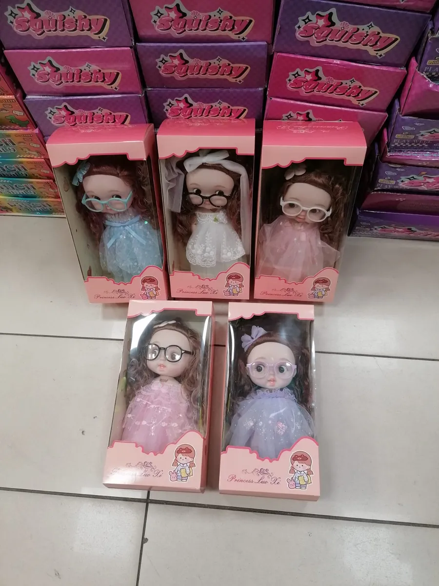 Squishy Lalka Princess Lu Wei Różowe Opakowania