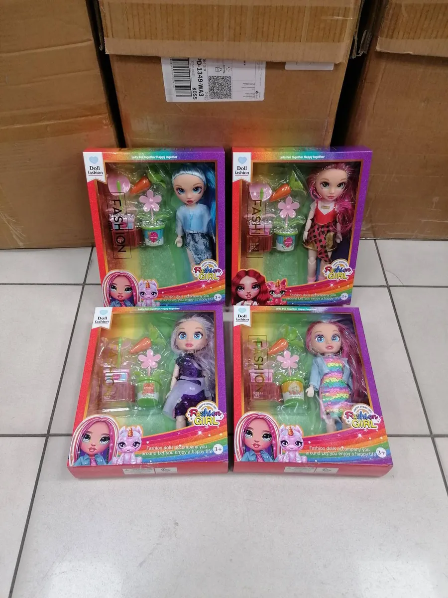 Lalki Rainbow High Fashion Girl Let’s Play Happy Together 3+