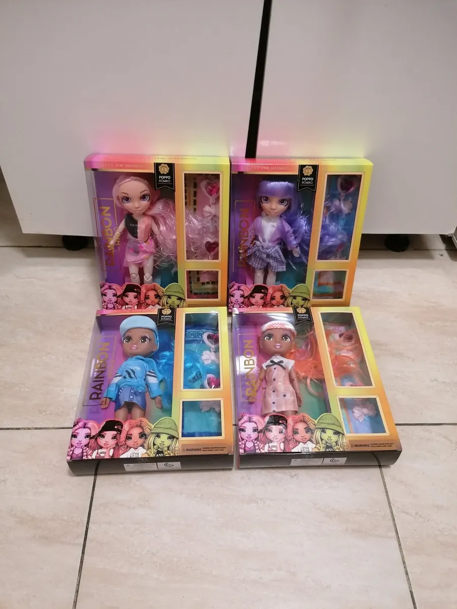 Lalki Rainbow High Collect The Rainbow POPLO 6 szt