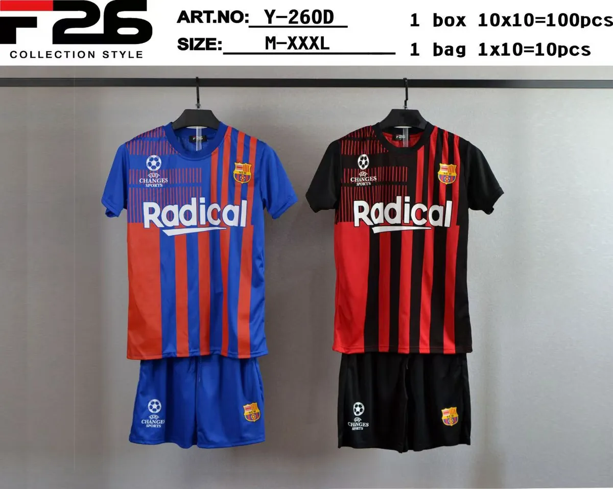 Komplet sportowy F226 Radical FC Barcelona M-XXL 2 kolory