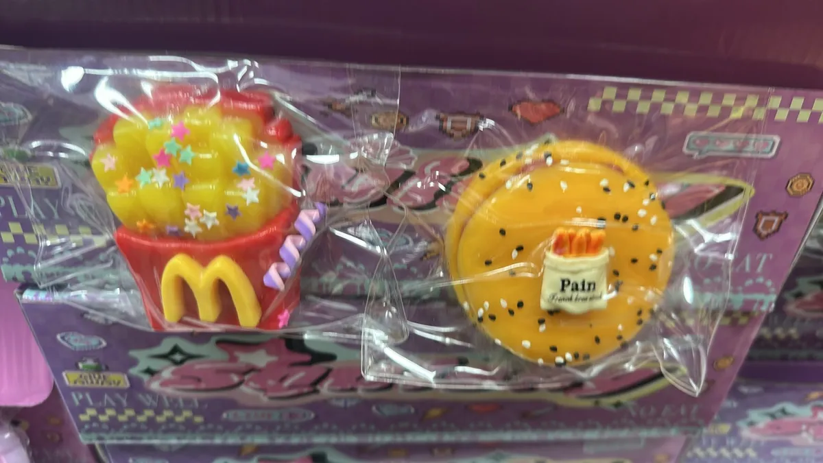 Gniotki Antystresowe Frytki McDonald's i Donut